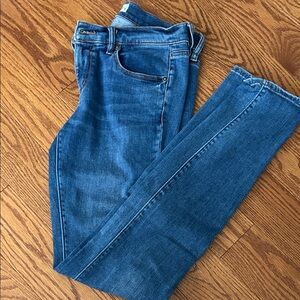 LOFT Women's Modern Skinny Leg Blue Jeans